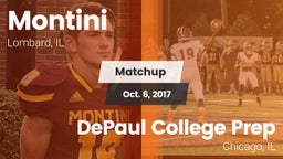 Matchup: Montini  vs. DePaul College Prep  2017