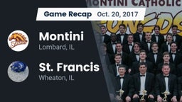 Recap: Montini  vs. St. Francis  2017