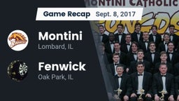 Recap: Montini  vs. Fenwick  2017