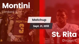 Matchup: Montini  vs. St. Rita  2018