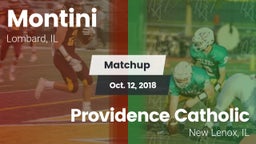 Matchup: Montini  vs. Providence Catholic  2018