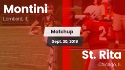 Matchup: Montini  vs. St. Rita  2019