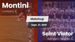 Matchup: Montini  vs. Saint Viator  2019