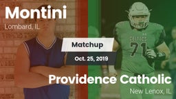 Matchup: Montini  vs. Providence Catholic  2019