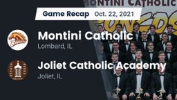 Recap: Montini Catholic  vs. Joliet Catholic Academy  2021