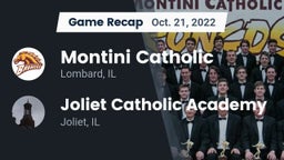 Recap: Montini Catholic  vs. Joliet Catholic Academy  2022