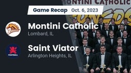 Recap: Montini Catholic  vs. Saint Viator  2023