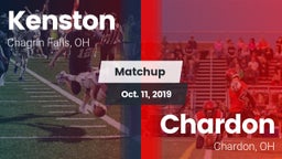 Matchup: Kenston  vs. Chardon  2019