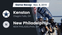 Recap: Kenston  vs. New Philadelphia  2019