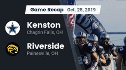 Recap: Kenston  vs. Riverside  2019