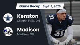 Recap: Kenston  vs. Madison  2020