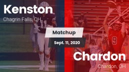 Matchup: Kenston  vs. Chardon  2020