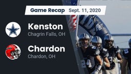 Recap: Kenston  vs. Chardon  2020