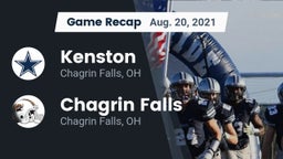Recap: Kenston  vs. Chagrin Falls  2021