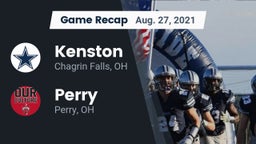 Recap: Kenston  vs. Perry  2021