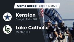Recap: Kenston  vs. Lake Catholic  2021