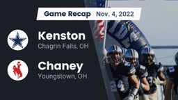 Recap: Kenston  vs. Chaney  2022