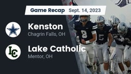 Recap: Kenston  vs. Lake Catholic  2023