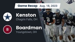 Recap: Kenston  vs. Boardman  2023