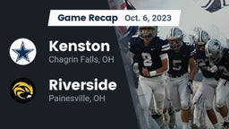 Recap: Kenston  vs. Riverside  2023