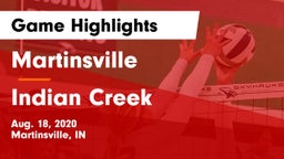 Martinsville  vs Indian Creek Game Highlights - Aug. 18, 2020