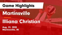 Martinsville  vs Illiana Christian Game Highlights - Aug. 22, 2020
