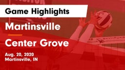 Martinsville  vs Center Grove  Game Highlights - Aug. 20, 2020