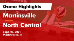 Martinsville  vs North Central  Game Highlights - Sept. 25, 2021