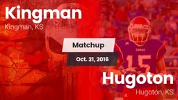 Matchup: Kingman  vs. Hugoton  2016