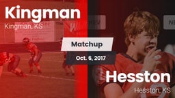Matchup: Kingman  vs. Hesston  2017
