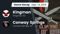 Recap: Kingman  vs. Conway Springs  2018