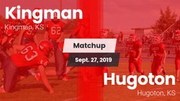 Matchup: Kingman  vs. Hugoton  2019