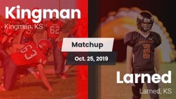 Matchup: Kingman  vs. Larned  2019