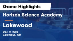 Horizon Science Academy  vs Lakewood Game Highlights - Dec. 2, 2023