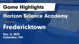 Horizon Science Academy  vs Fredericktown  Game Highlights - Dec. 8, 2023