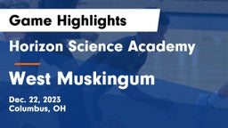 Horizon Science Academy  vs West Muskingum  Game Highlights - Dec. 22, 2023