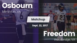 Matchup: Osbourn  vs. Freedom  2017