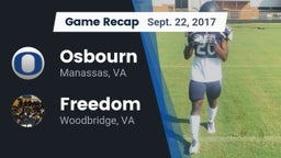 Recap: Osbourn  vs. Freedom  2017