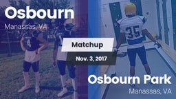 Matchup: Osbourn  vs. Osbourn Park  2017