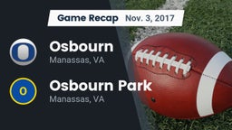 Recap: Osbourn  vs. Osbourn Park  2017