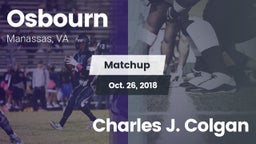 Matchup: Osbourn  vs. Charles J. Colgan 2018