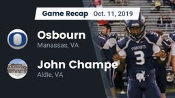 Recap: Osbourn  vs. John Champe   2019