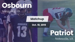 Matchup: Osbourn  vs. Patriot   2019