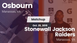 Matchup: Osbourn  vs. Stonewall Jackson Raiders 2019