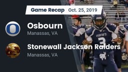 Recap: Osbourn  vs. Stonewall Jackson Raiders 2019