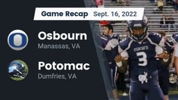 Recap: Osbourn  vs. Potomac  2022