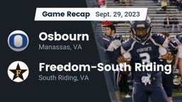 Recap: Osbourn  vs. Freedom-South Riding  2023