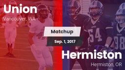 Matchup: Union  vs. Hermiston  2017