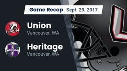 Recap: Union  vs. Heritage  2017