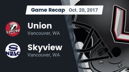 Recap: Union  vs. Skyview  2017